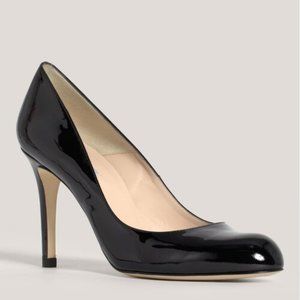 LK Bennet Shilo Patent Leather Black Pumps | Size US 10.5/EU 42